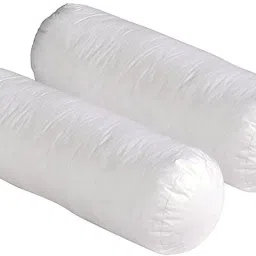 Polyester Fibre Solid Bolster Pack of 2-image-75