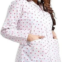 abrav cotton Floral Print Coat For Women-picture-1