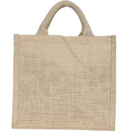 Jute Lunch Carry Bag (Brown)-CTKTC13327 Grocery Bag-12
