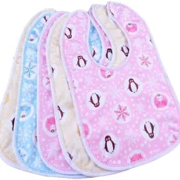 5pcs/Fastdry-Premium Super Soft Cotton Daily Use bibs-0