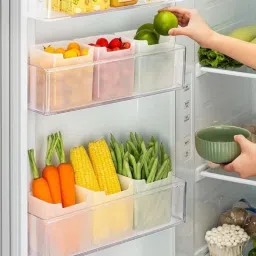 Premium fridge storage Space-saving Refrigerator Side Door Organizer Kitchen Tool Set-image-4