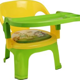 Baby Desk Plastic High Chair|Feeding Booster Seat with Detachable Tray-image-28