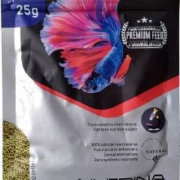 WA FISH FEED betta fish food Sea Food 0.025 kg Dry New Born, Adult, Young, Senior Fish Food 0.025 kg Dry Young Fish Food-image-42
