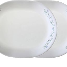 Livingware Country Cottage 31 cm Oval Serving Platter Pack of 2 Tray-image-84
