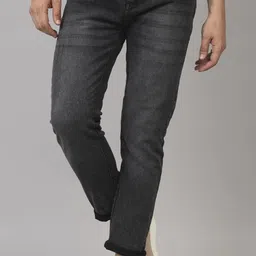 moda rapido Men Regular Mid Rise Grey Jeans-picture-6