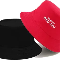 Jamont Unisex Bucket Hat Beach Sun Hat Fishing Hat Reversible Double-Side-Wear-picture-16