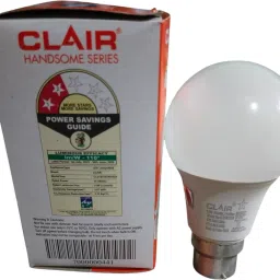 clair 10 W Basic Round B22 LED Bulb image 3