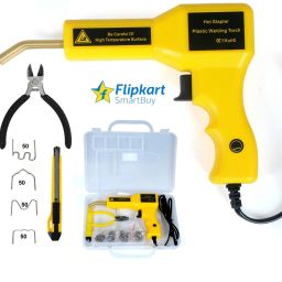 Plastic Welding Gun Clip Welding Gun for Bike and Car Garage with 200 Clips Alternator Welding Machine-12