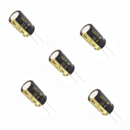 (Pack of 5) 6800uf 25volts Capacitor Electronic Components Electronic Hobby Kit-picture-15