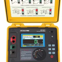 High Voltage Insulation Resistance Tester with Touchscreen, IP65no Corona effect Digital Voltage Tester-20