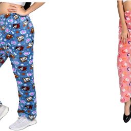 Printed Pure Wool Women Harem Pants-image-23