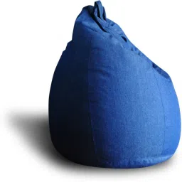 XXL Premium Collection Classic Denim Teardrop Bean Bag With Bean Filling-picture-20