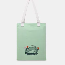 Vero Moda Printed Cotton Tote Bag-58