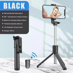 Zohlo Selfie Stick with Tripod with Mobile Holder for Adventure Photography Monopod, Tripod, Tripod Kit image 3