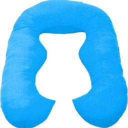 Premium U Shaped Microfibre Solid Pregnancy Pillow Pack of 1-image-24