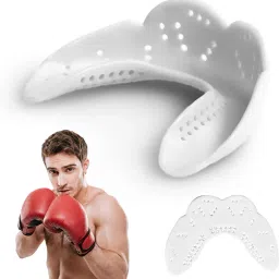 Boxing Mouthguard Medium Mouthguard Teeth Guard EVA Mouthguard, White Mouth Guard-image-69