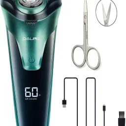 Retail Infinity Rechargeable Digital Display Electric Shaver Wet & Dry Rotary bladesShaver For Men-image-57