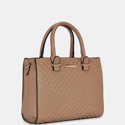 Forever Glam by Pantaloons Textured Structured Handheld Bag image 3