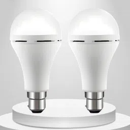 Emergency 15W Inverter LED Bulb with 1200mAh Rechargeable Battery Pack of 2 A368 4 hrs Bulb Emergency Light-image-98