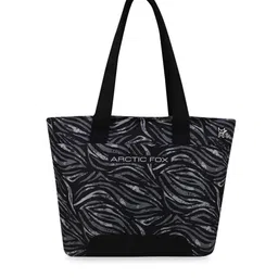 Arctic Fox Printed Oversized Structured Handheld Bag image 1