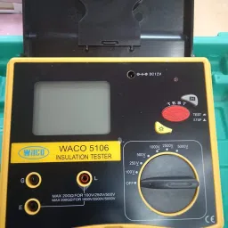 vertex WACO 5106 DIGITAL HIGH VOLTAGE INSULATION TESTER Digital Voltage Tester image 2