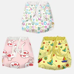 100% Cotton Langot/Nappies for Newborn Babies Size 1 (Fits 0-5Kg) - Pack of 3-image-17