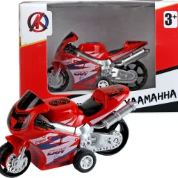 Model Diecast Metal Bike Toy Vehicle Pull Back Friction Toy for Kid Age 3+ Years-image-89