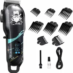 Pick Ur Needs Rechargeable Professional Hair Clipper / Trimmer For Men With LED Indicator 6W Trimmer 180 min Runtime 8 Length Settings-image-33