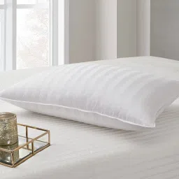 Microfibre Solid Sleeping Pillow Pack of 1-2