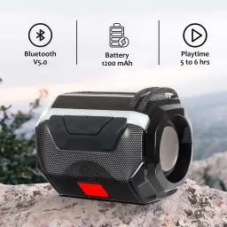 CIHLEX A-005 Bass Splash proof Wireless Bluetooth Speaker with USB | Mic | Aux |SD Card 5 W Bluetooth Speaker image 4