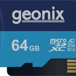 GEONIX GXMSD64GB with 5 Years Warranty, 64 GB SDXC Class 10 130 MB/sMemory Card Compatible with Mobile, Camera, Tablet-36
