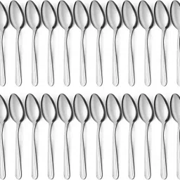 24 tea spoon set Stainless Steel Tea Spoon, Dessert Spoon, Ice Tea Spoon, Coffee Spoon Set-8