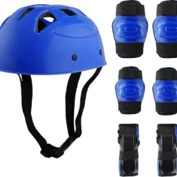 Kids Skating Guard Protective, Cycling Safety Kit Pack of 7pcs Skating Knee Guard-picture-28