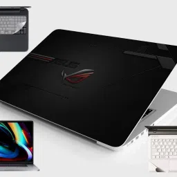 SDM 4in1 rog gamingLaptop Skin with Palmrest Skin, Laptop Screen Guard and Key Guard for All Laptop - Notebook Combo Set (Multicolor) Combo Set-image-3