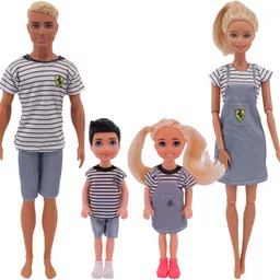 ladli Dollhouse Family– Mom, Dad, Son & Daughter Figures Pretend Play For Kids-picture-25