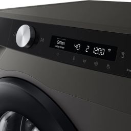 samsung 7 kg with Wi-Fi Enabled,AI Control, Wi-Fi EnabledEnabled, 5 Star Rating Fully Automatic Front Load Grey image 2