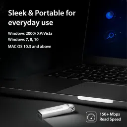DIGITEK 128GB USB 2.0 U Disk Flash Drive, High Speed Read & Write Pen Drive 128 GB Pen Drive Compatible with Audio Player, Desktop Computer, Gaming Console, Laptop, Television, Tablet USB 2.0 Metal Case image 4