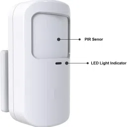 rocktech Motion Detector Infrared Radio Frequency 433 MHz PIR Motion Door & Window Door Window Alarm image 3