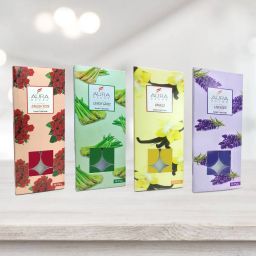 Pack of 40 Fragrance Tealights Vanila, Rose, Lemon Grass & Lavender. Candle-1