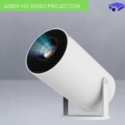 Guggu Mini HD Projector for Home 4KSupport With Built-in App Netflix/Prime/YouTubeG385 (4500 lm / 1 Speaker / Wireless / Remote Controller) Portable Projector-picture-12