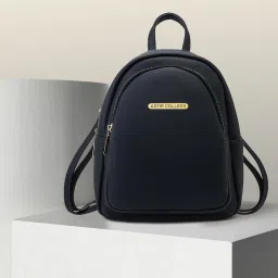 Small 10 L Backpack Leather Women/Girls Sling Bag Cum (Big-Pocket)-image-21
