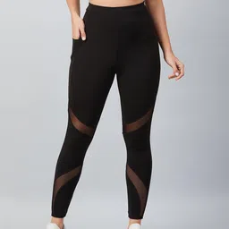 blinkin Solid Women Black Tights-picture-7