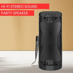 SACRO Bubble (PORTABLE BLUETOOTH PARTY SPEAKER)With Karaoke Mic High Quality SoundW390 30 W Bluetooth Party Speaker-picture-12