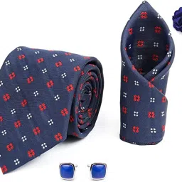 AXLON Silk Cufflink & Tie Pin Set-image-58