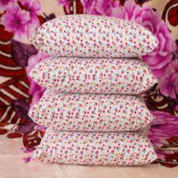 Microfibre Floral Sleeping Pillow Pack of 4-image-2