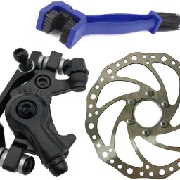 Bicycle Rear Mechanical Disc Brake Machine And Plate With Chain Cleaning Brush Bicycle Brake Disk-12