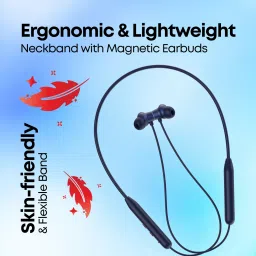 ptron Bassstrings Indie with 45 Hrs Playback, Clear Calls, Deep Bass & Type C Charging Bluetooth Headset image 5