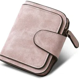Women Casual Pink Artificial Leather Wallet - Mini-image-44