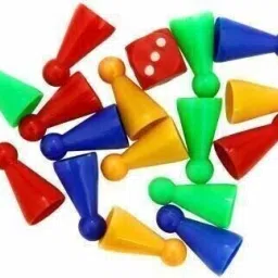 a s wooden Ludo + Snake & Ladders 2 in 1 Combo With One Set Of Plastic Ludo coin & Dice board Game Party & Fun Game Board Game Accessories image 4