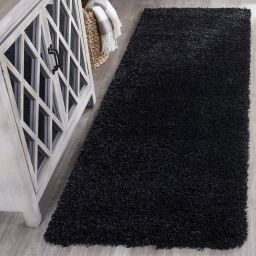 Black Polyester Area Rug-image-13